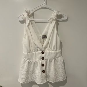 ASOS sleeveless flowy top